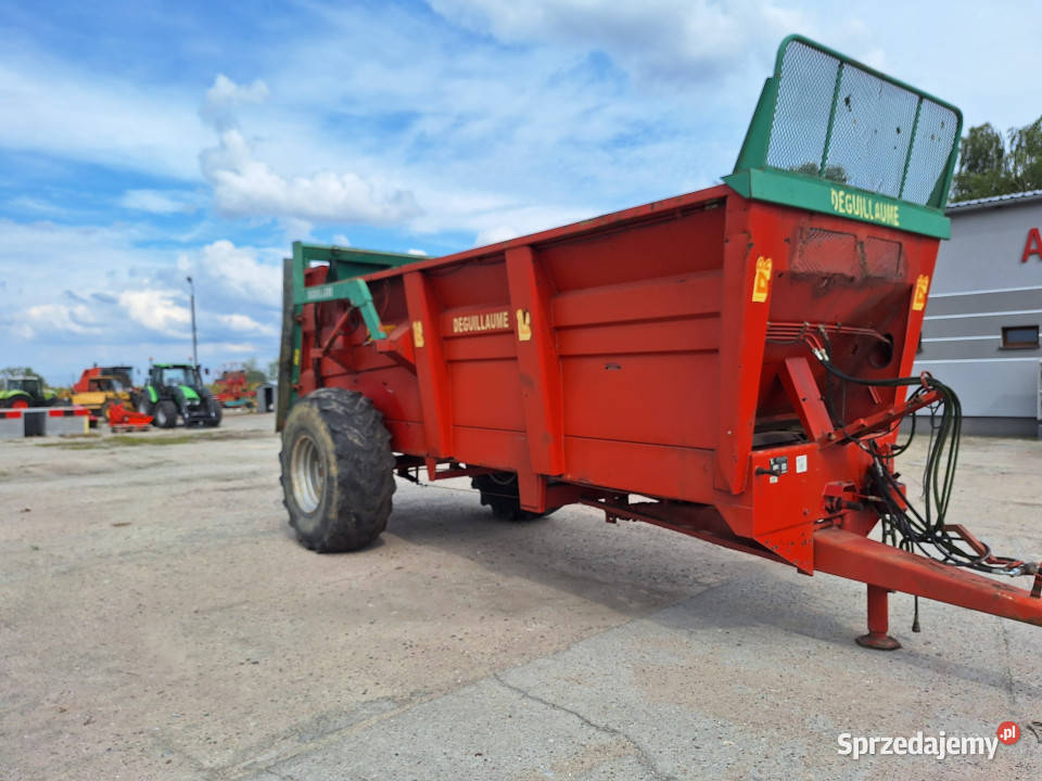 Rozrzutnik DEGUILLAUME HVD 1310 10 ton stabilna nieuszkodzony Szlachcin