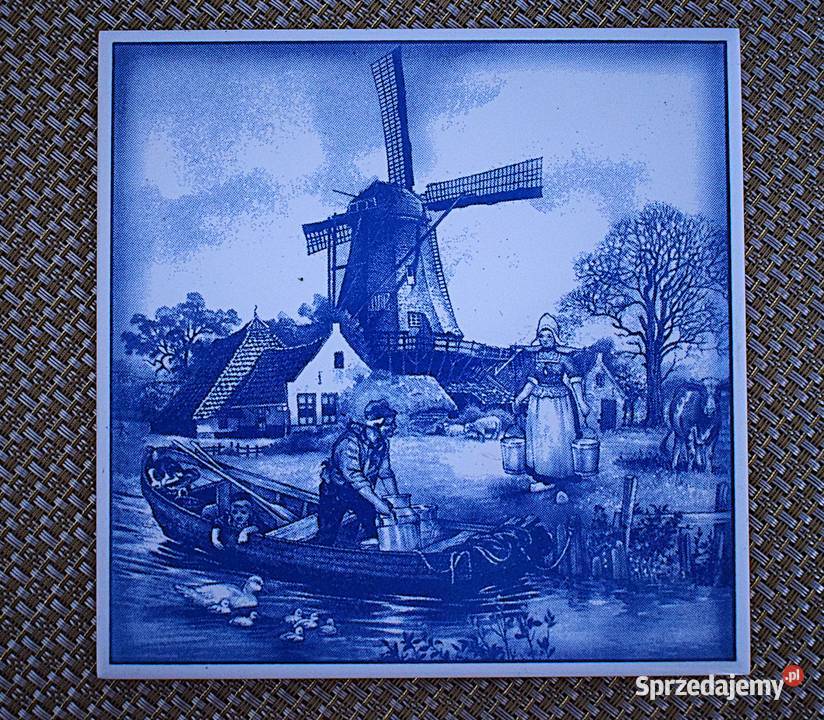 Płytka ceramiczna stylu Delft Blue Opoczno
