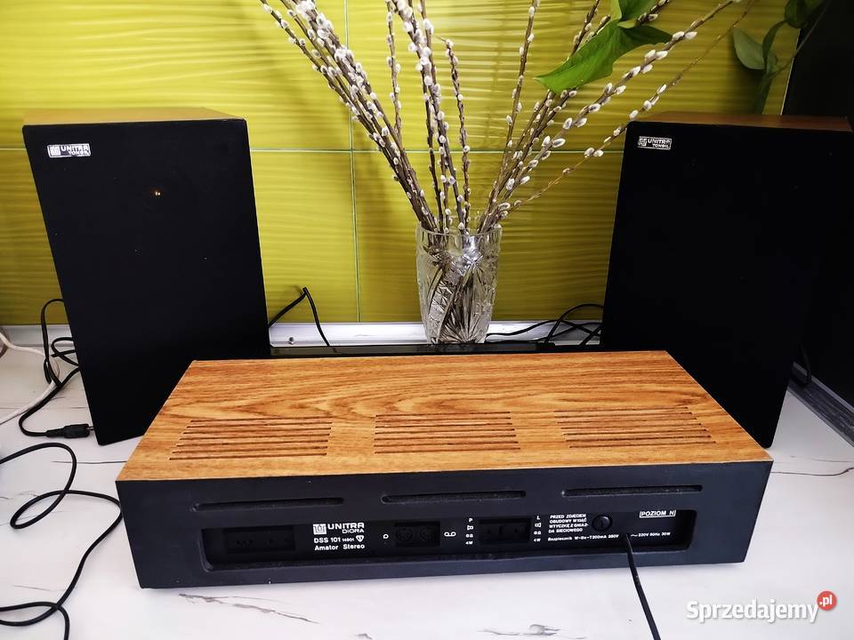 Amator DDS 101 stereo renowacji plus kolumny Mińsk Mazowiecki