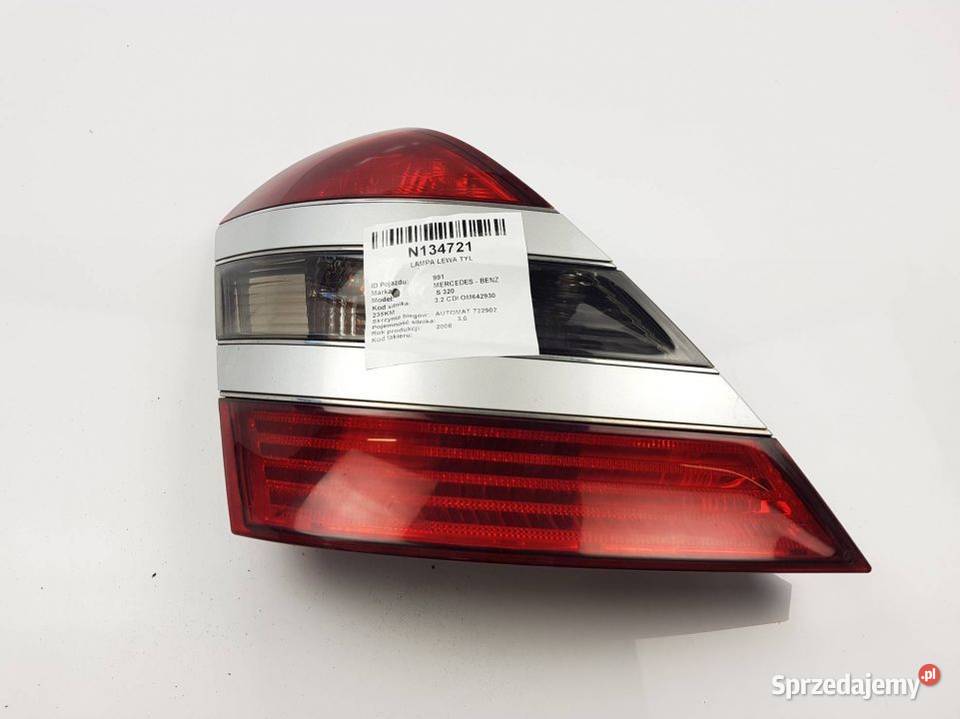 LAMPA LEWA TYŁ S 320 Lipno