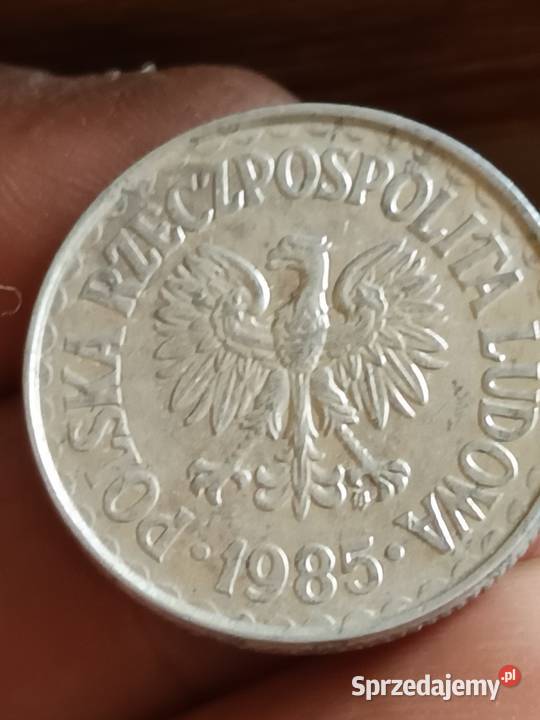 Sprzedam monetę 1 zloty 1985 r lekka skrętka Chełm