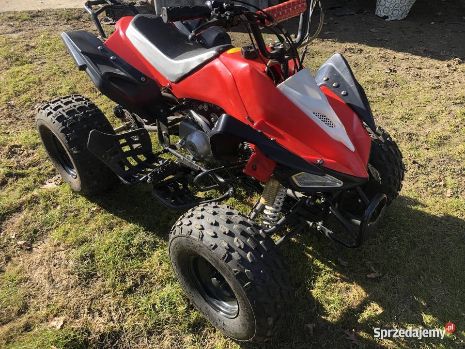 Quad 110125 ccm dzieci blokada pilot alarm