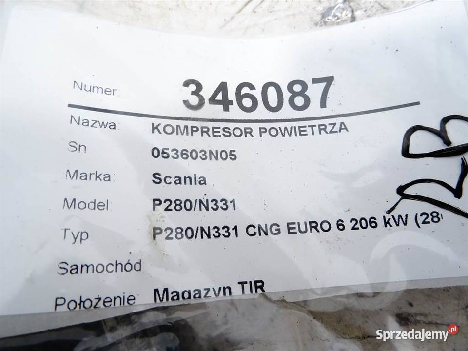 KOMPRESOR POWIETRZA 2024410