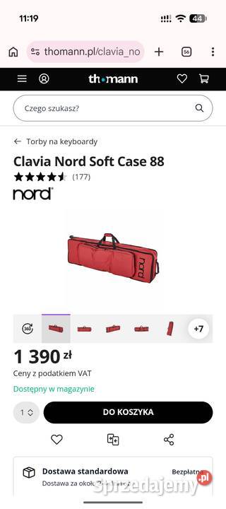 Nord Piano 4 88 klawiszy stan idealny używany Kraków