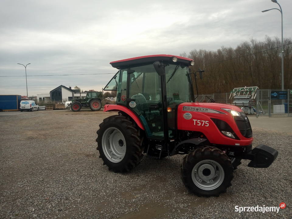 Ciągnik TYM T575 rolniczy sadowniczy komunalny lubelskie Łuków