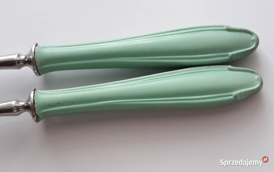 2 Widelce obiadowe BAKELIT Gerlach sztućce PRL Sztućce Sztućce śląskie Dąbrowa Górnicza