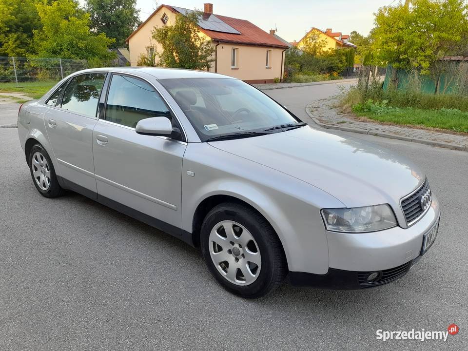 Audi A4 b6sedan20 z gazemhakklima sprawna Siedliszcze-Osada sprzedam