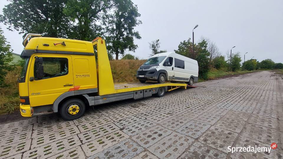 Mercedes atego autolaweta pomoc drogowa Rok produkcji 2004 Augustów