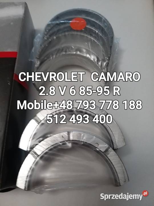 PANEWKI GŁÓWNE CHEVROLET CAMARO 28 V 6 8595 R Kawnice