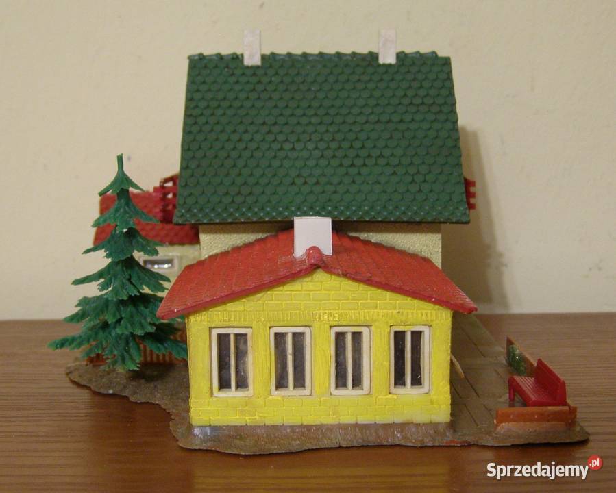 Domek na makietę 43 kolejka skala TT Łódź sprzedam