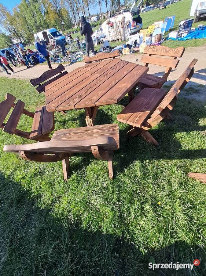 Meble ogrodowe Producent lite drewno zachodniopomorskie Koszalin sprzedam