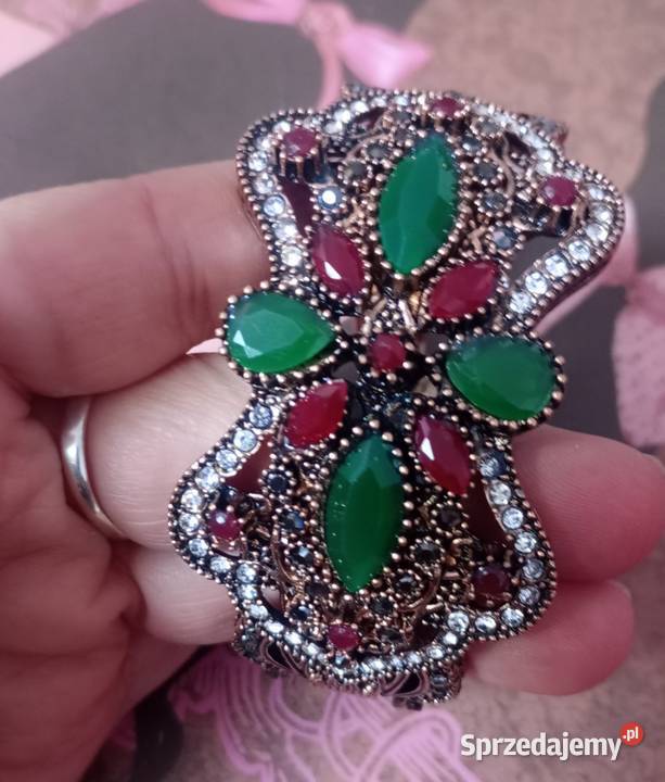 Przepiękna elegancka bransoletka turecka podlaskie Białystok sprzedam