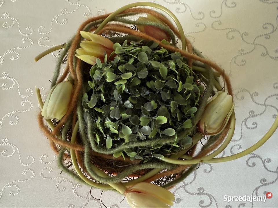 Donica Stroik Kompozycja Domowa Wiosenna pomarańczowy Czerwionka-Leszczyny