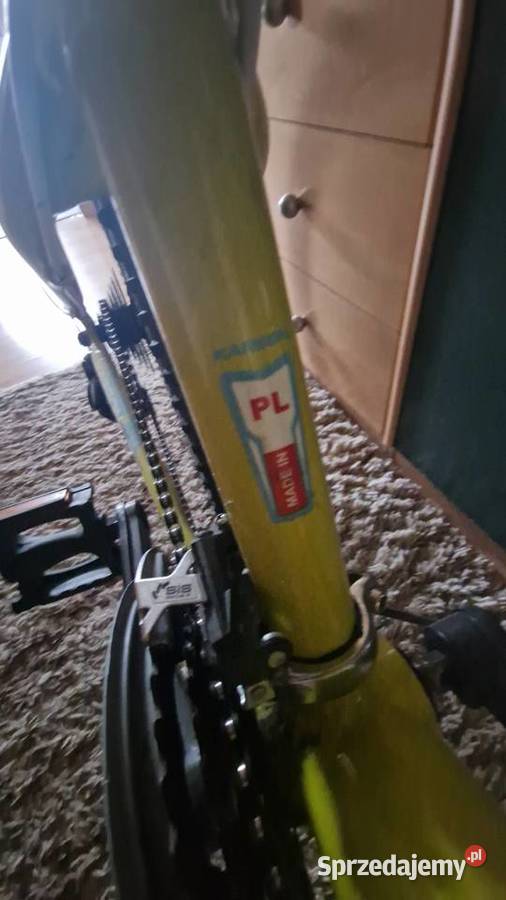 Rower MTB 24 KARBON Shimano 3x8 Tarcze dziecka Górskie, MTB Zielona Góra