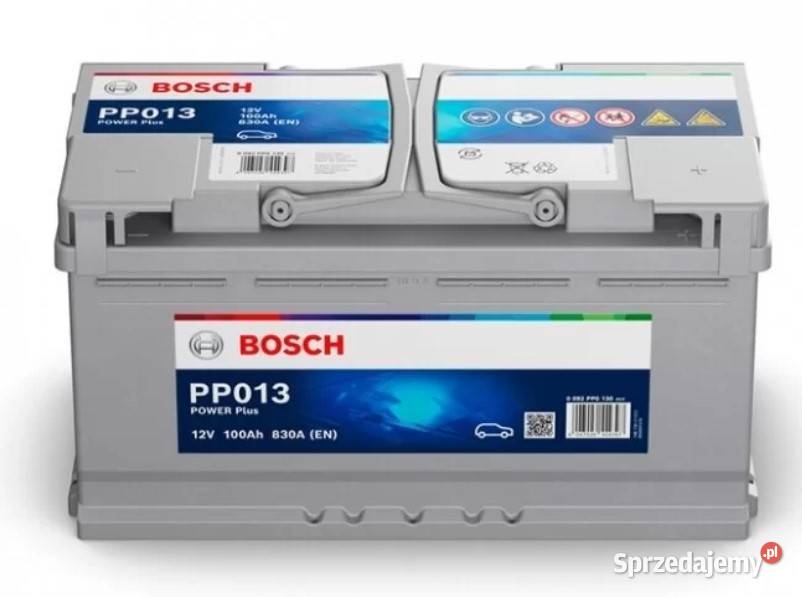 Akumulator Bosch 100Ah 830A EN PP013 PRAWY PLUS Wałbrzych