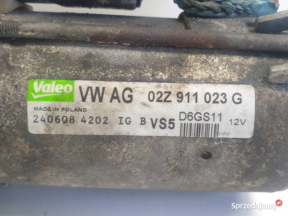 ROZRUSZNIK Audi A3 II 8P 18 TFSI ROZRUSZNIK