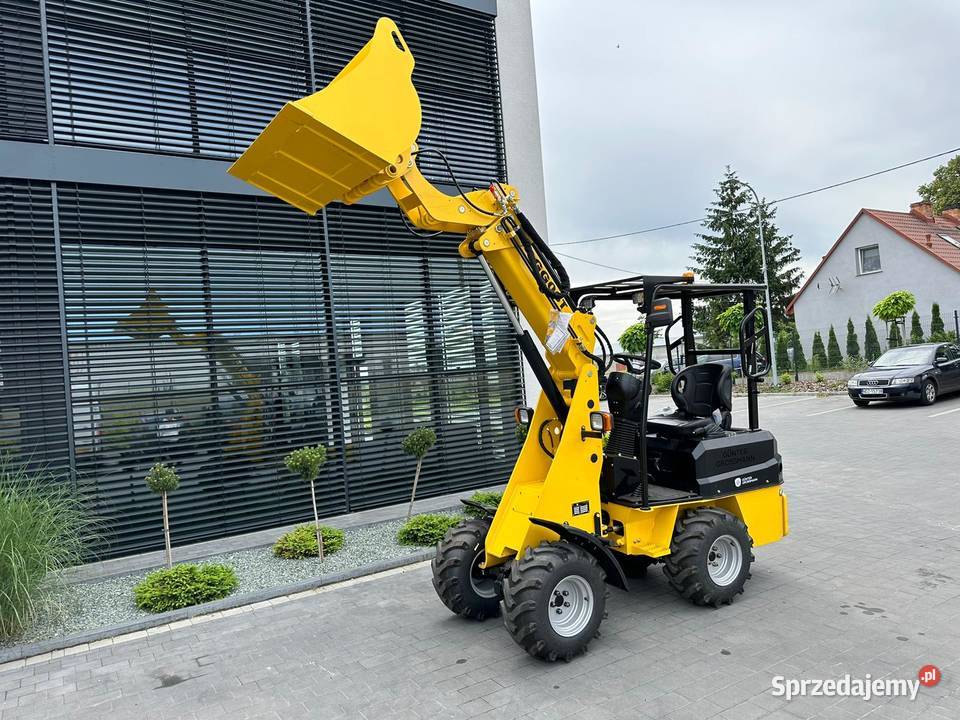 Teleskopowa ładowarka Japoński silnik Kubota warmińsko-mazurskie Lidzbark