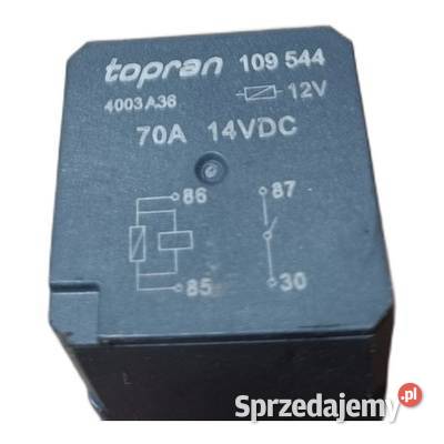Przekaźnik prądu 12V 70A z wiązką 109544 Opel VW