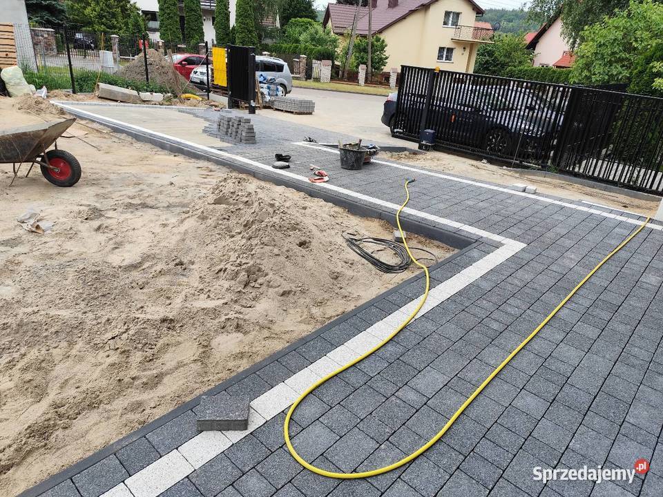 UKŁADANIE KOSTKI BRUKOWEJ I GRANITOWEJ Gdańsk usługi budowlane
