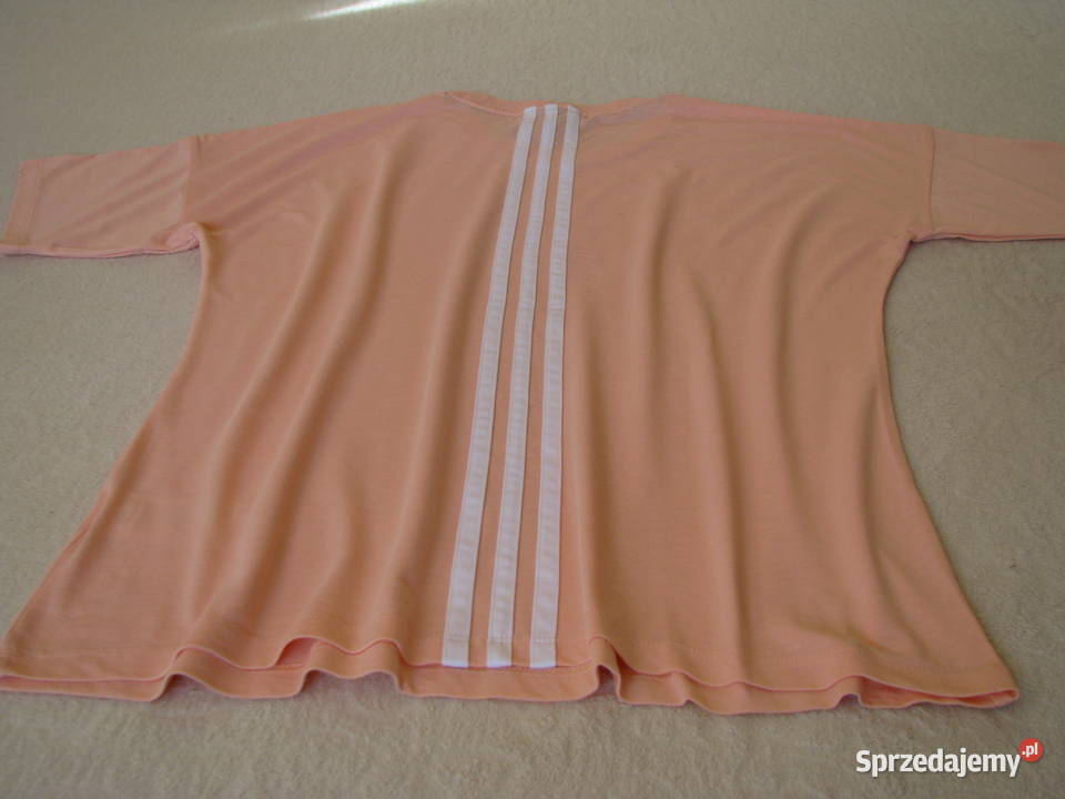 Tshirt koszulka sportowa Adidas brzoskwiniowa M małopolskie Brzegi