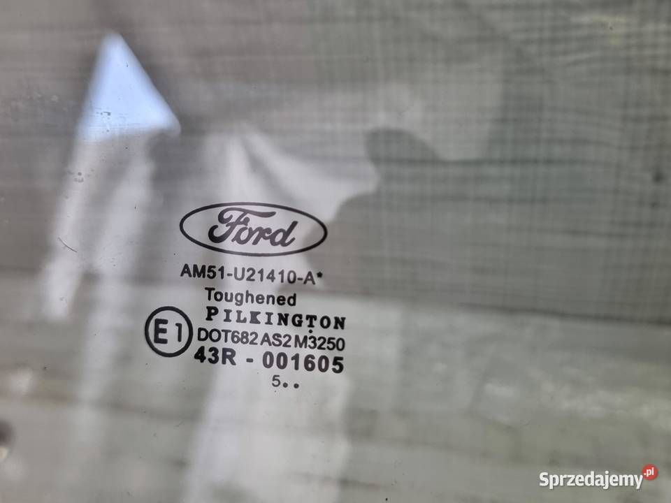 Ford C MK2 SZYBA DRZWI PRZÓD PRZEDNIA PRAWA osobowe
