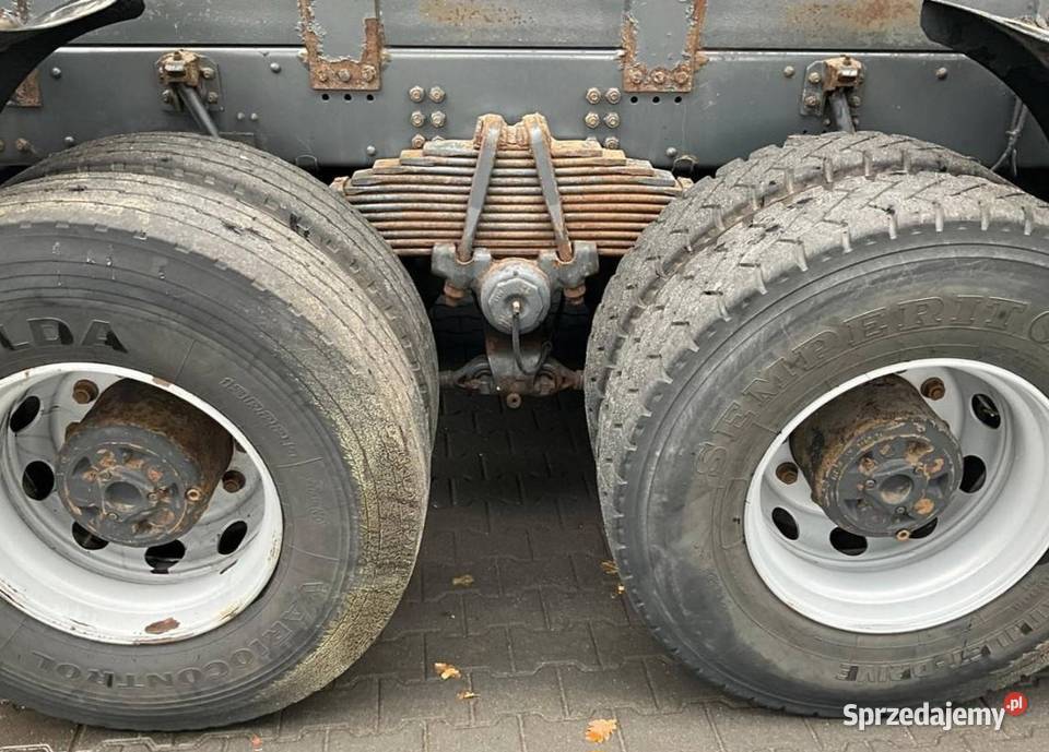 Wywrotka 7x6 z dzwigiem kabina scanis diesel Warszawa sprzedam