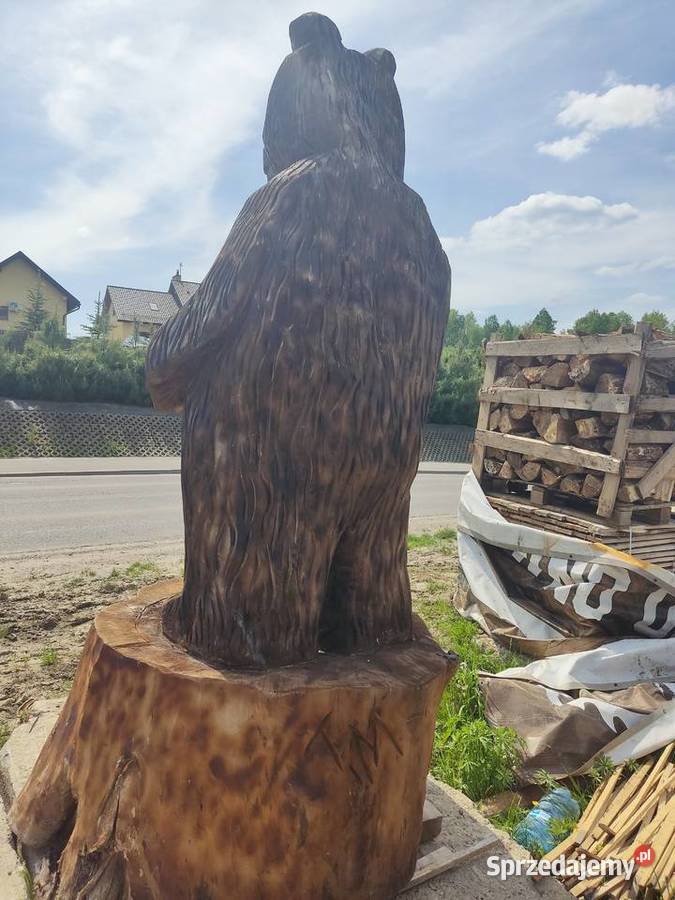 Rzeźba niedźwiedźMIŚ podkarpackie Błażowa