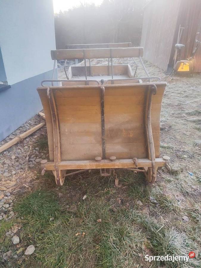 Sanie konne małopolskie Łęka