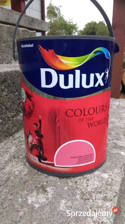 Farba Dulux Malinowa Granada Opis Farby wewnętrzne warmińsko-mazurskie Lipowiec