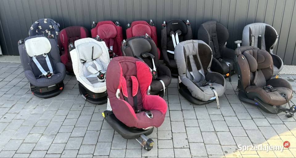Foteliki samochodowe różne rodzajeMałe i