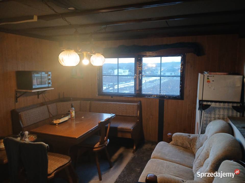 Domek drewniany z bali Rekreacyjny Mostki lubuskie