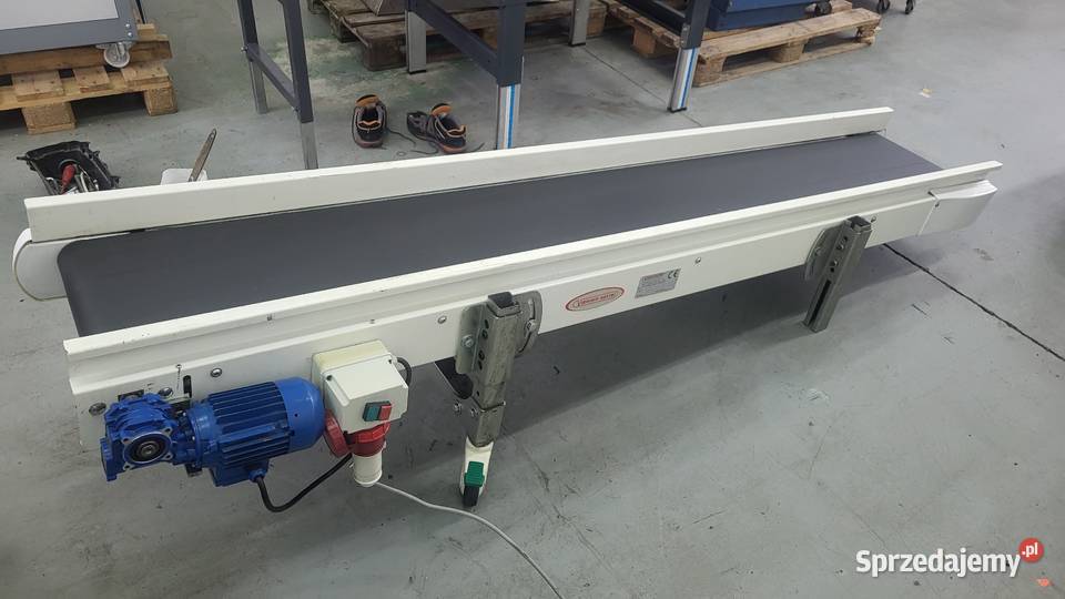 Taśmociąg płaski przenośnik taśmowy 245 x 37 Produkcja zachodniopomorskie sprzedam