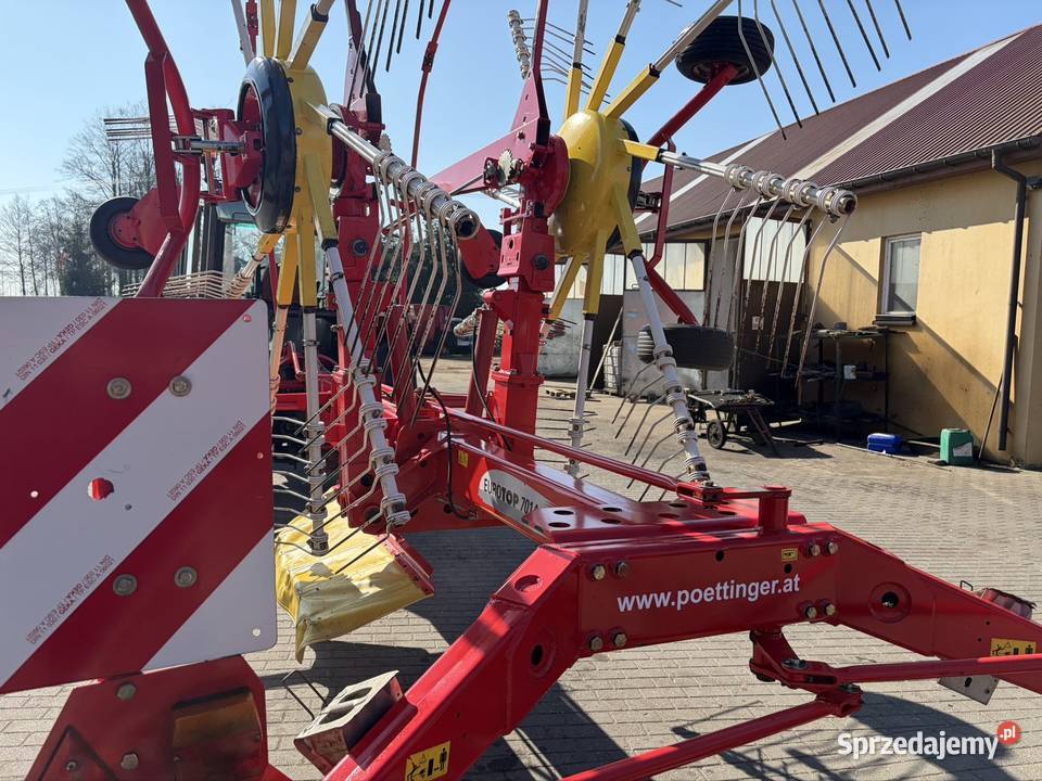 Zgrabiarka 2 karuzelowa Pottinger Euro Top 701 A Myszyniec