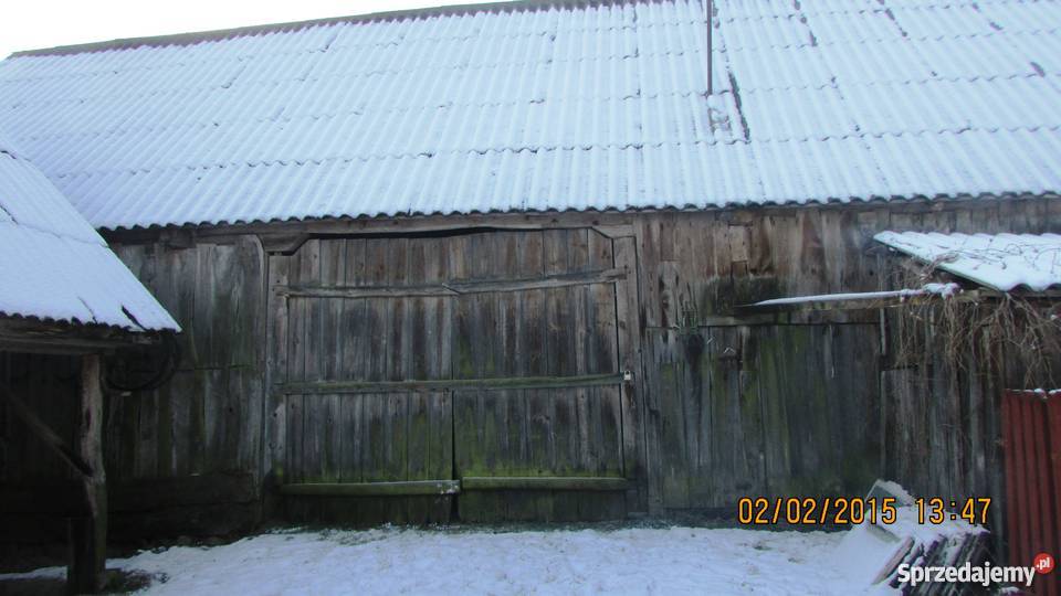 Stodola do przeniesienia rozbiorki na opal Rowiska