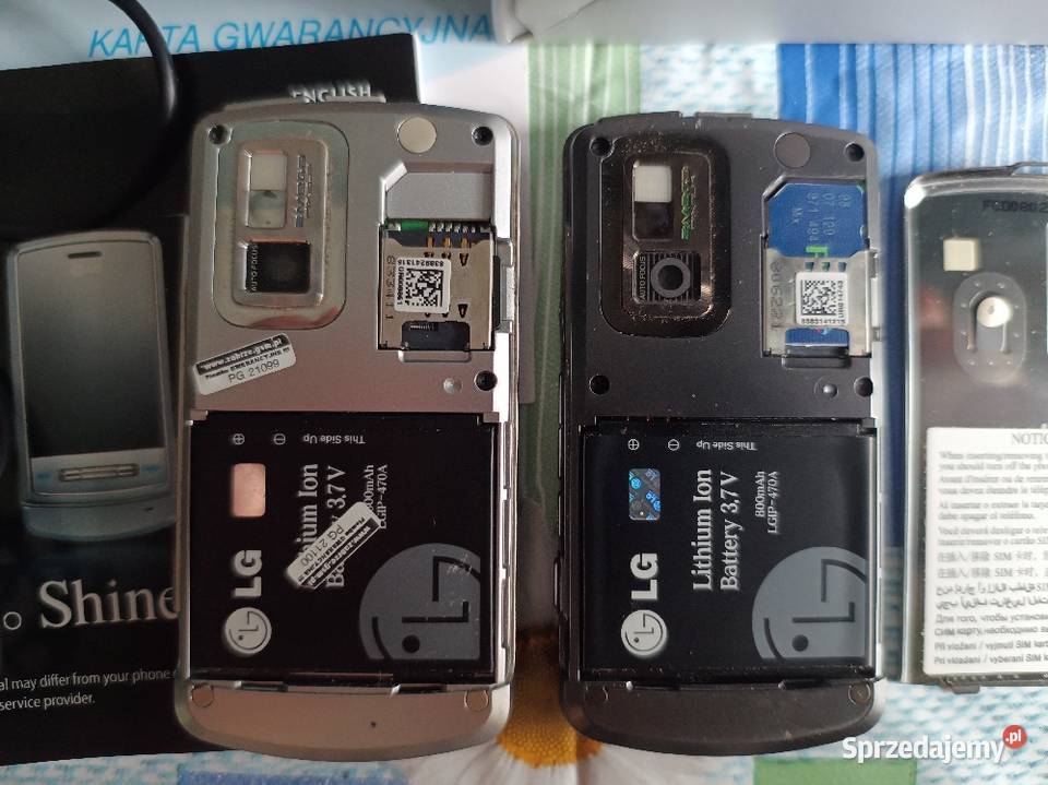 Telefony LG Shine KE970 Legnica sprzedam
