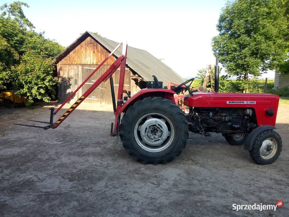 Maszt Ładowacz do bel na tył ciągnika Swoszowice