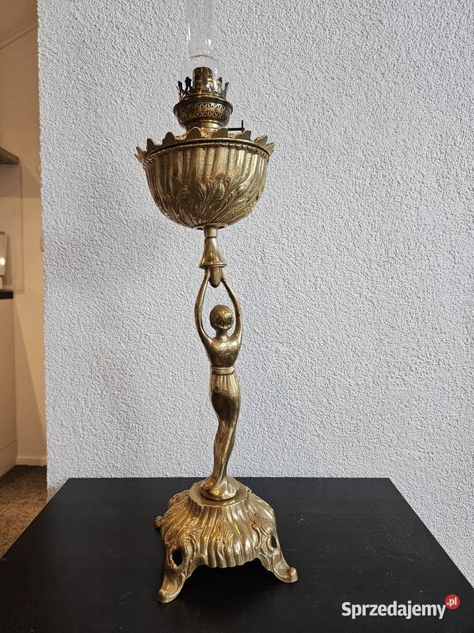 Figuralna lampa naftowa Świerzawa