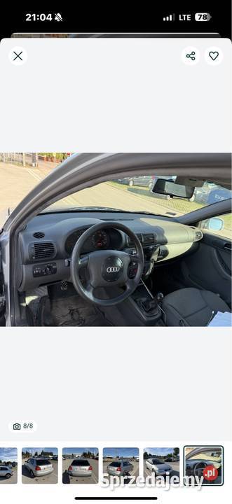 Audi A3 8 L 16 BenzynaGaz Klimatronik Elektryka świętokrzyskie Kielce