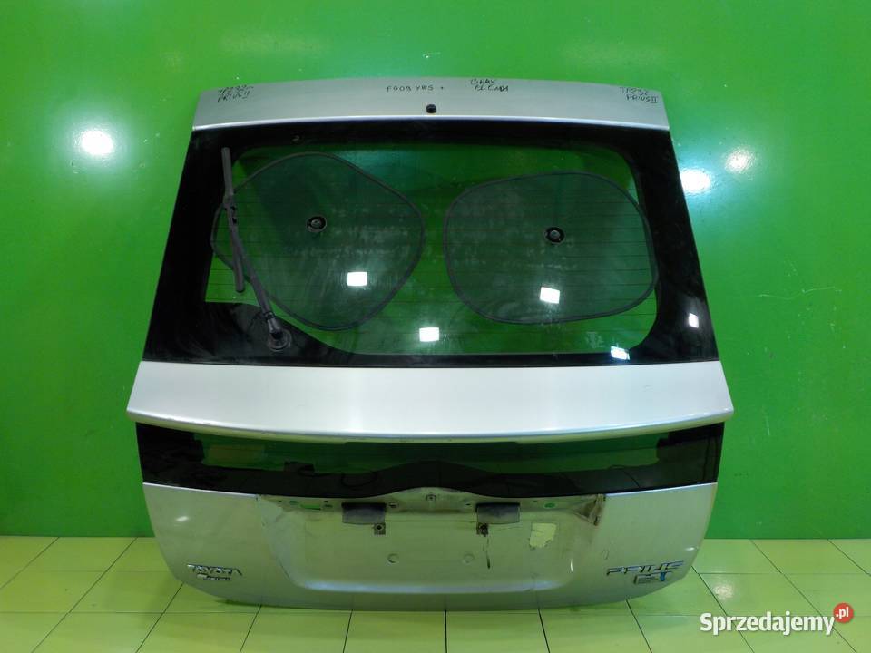 TOYOTA PRIUS II 15 VVTI AUT 09r HB 5D klapa tyl mazowieckie Suków