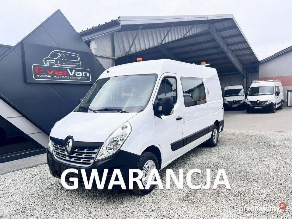 Renault Master średniak 7 osobowy L2H2 biały Renault Warszawa