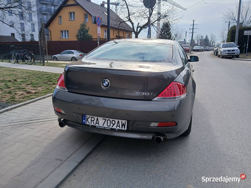 BMW 630 Gaz Klima Skóra Seria 6 Samochody osobowe Kraków