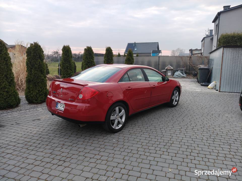 Pontiac G6 39 GTP LPG stag jedyny w Polsce poduszka powietrzna śląskie Gliwice sprzedam
