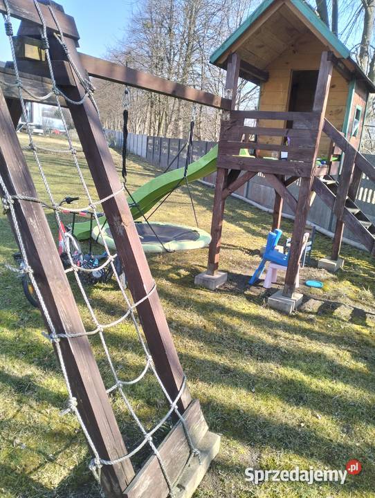 Domek plac zabaw rower Radom