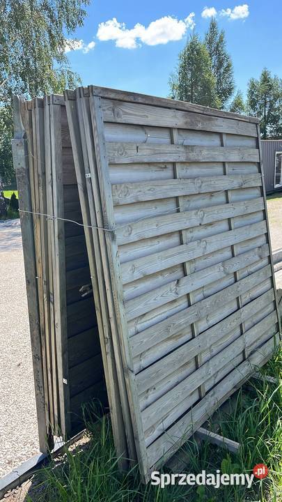 Panele drewniane ogrodzenie Kielce