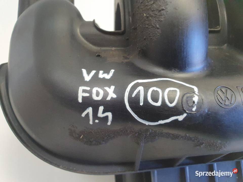 VW Fox 14 B KOLEKTOR SSĄCY 030129711CF Kolektory ssące lubelskie Chełm