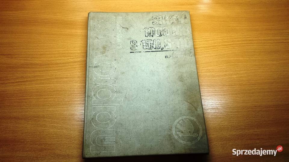 Skoda 1000MB S100 S110 instrukcja naprawy podkarpackie Jedlicze