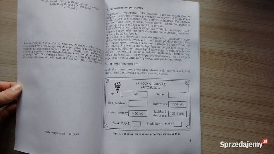Autosan d 45 instrukcja obsługi Stalowa Wola