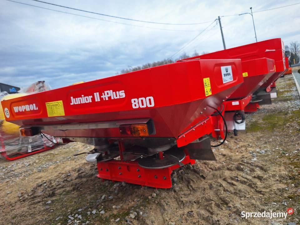 Rozsiewacz nawozu Woprol Junior 800 Amazone Kuhn Łuków sprzedam