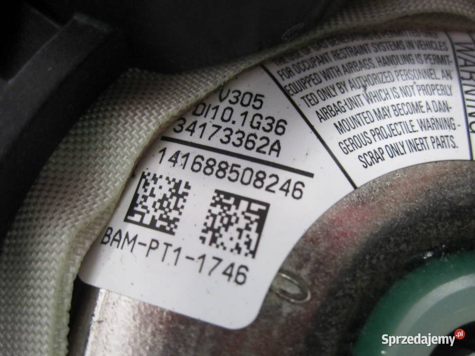 VW POLO V LIFT 15r AIRBAG poduszka kierowcy świętokrzyskie Kielce