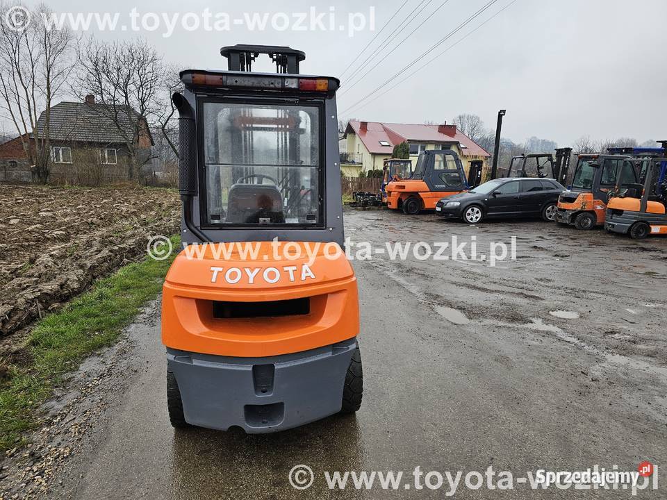 Wózek Widłowy TOYOTA 7FDJF35 pozycjoner TOYOTA Wadowice